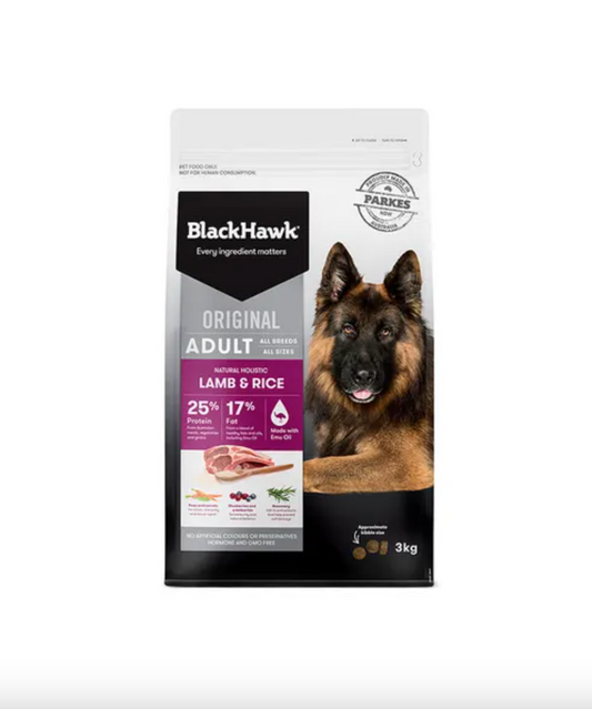 Black Hawk Lamb And Rice Medium Adult Dog Food