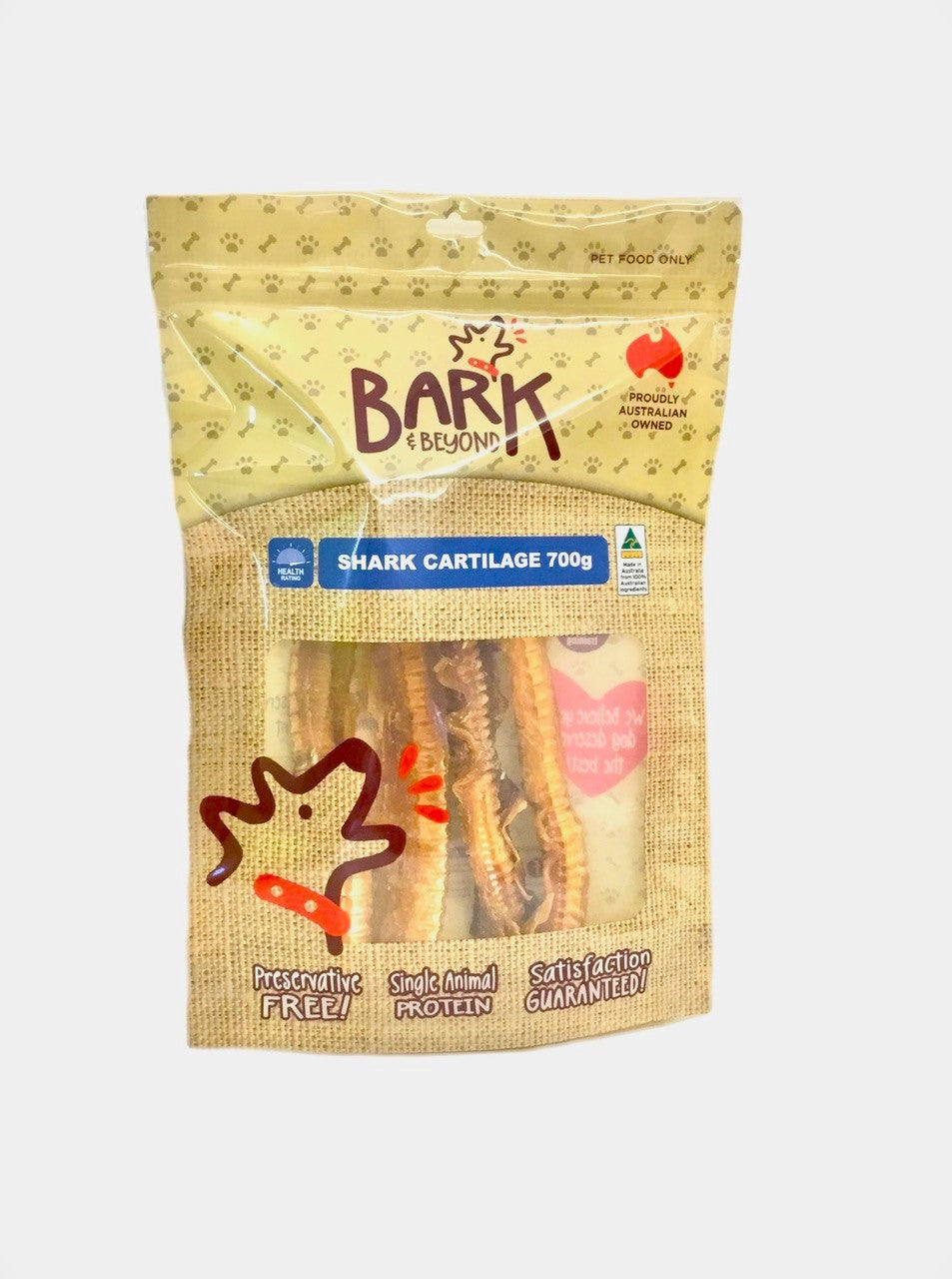 Bark & Beyond Shark Cartilage 700g Petcare Warehouse