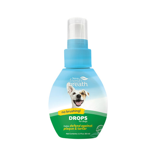 TropiClean Fresh Breath Dental Drops Dog