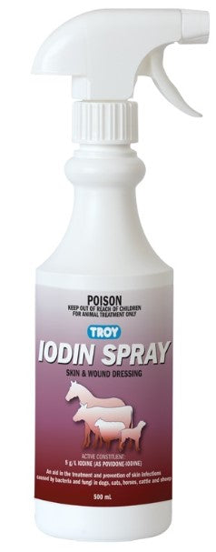 Troy Iodine Spray 500ml