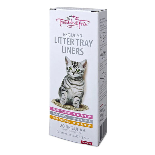 Trouble & Trix Litter Liners Regular 43x35cm 20pk