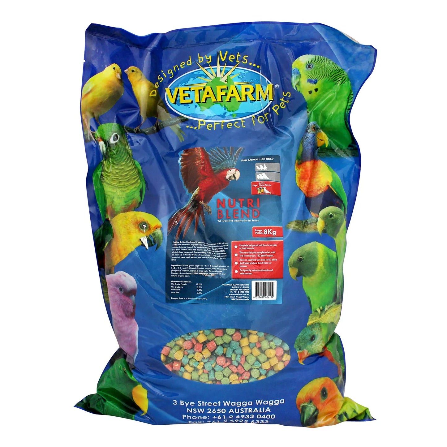 Vetafarm Nutriblend Large Pellets