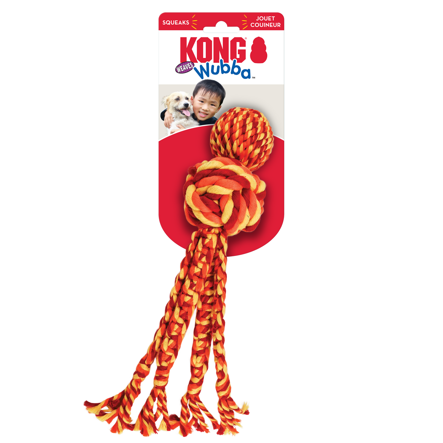 Kong Wubba Weaves With Rope