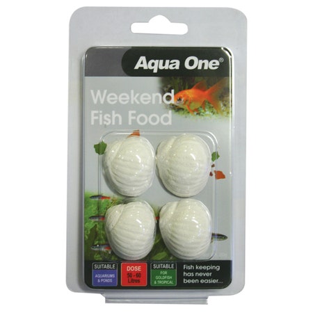 Aqua One Weekend Fish Food Block