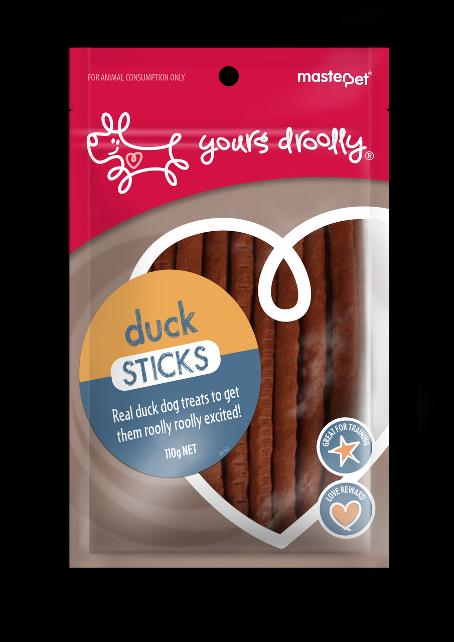 Yours Droolly Duck Sticks