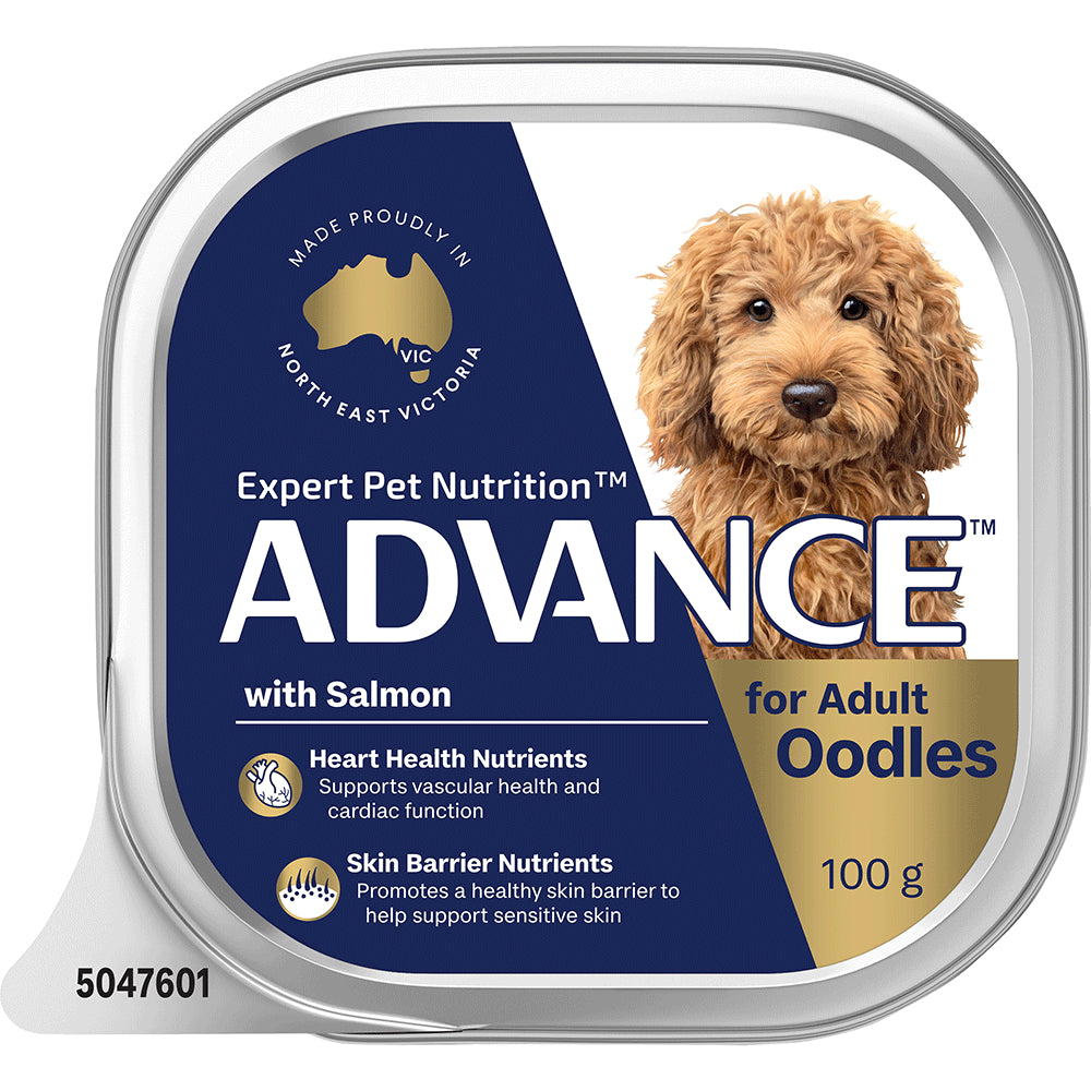 ADVANCE Adult Oodles with Salmon Wet Dog Food 12x100g