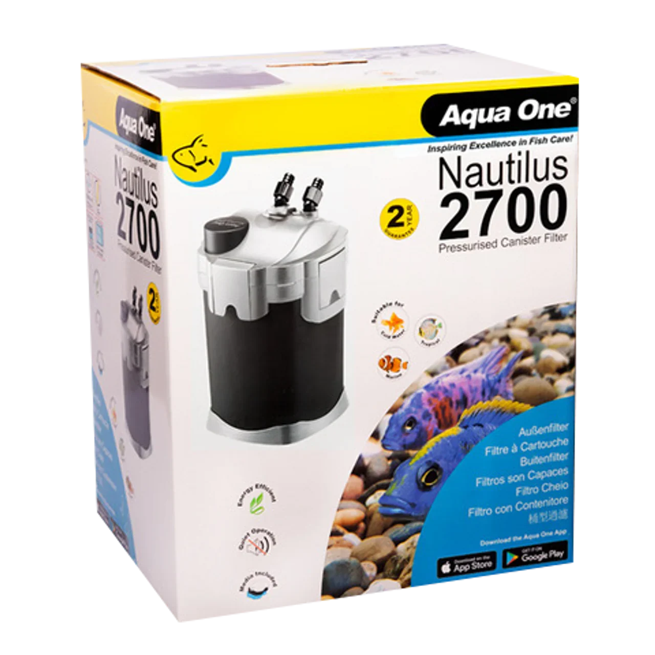 Aqua One Nautilus 2700 Canister Filter