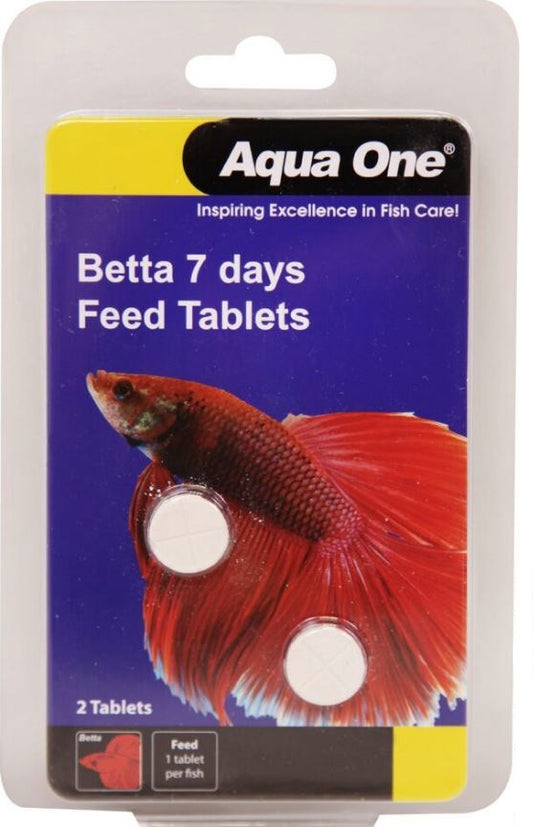 Aqua One Betta 7 Days Feed Tablets