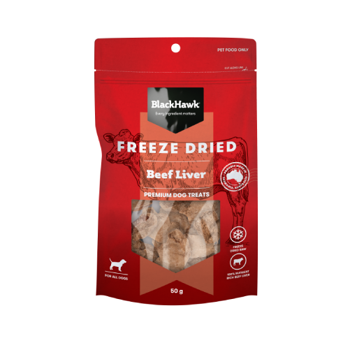 Black Hawk Freeze Dried Beef Liver 50g