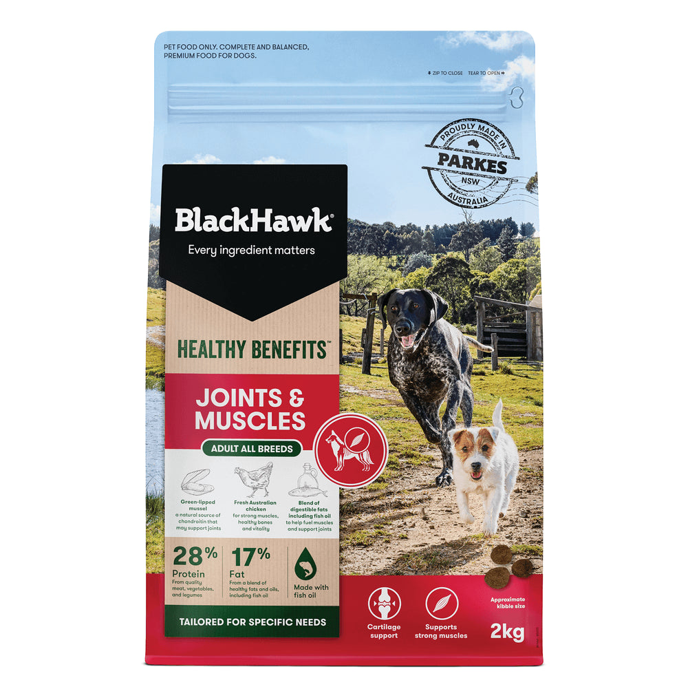 Black Hawk Healthy Benefits Joint And Muscles Dog Food