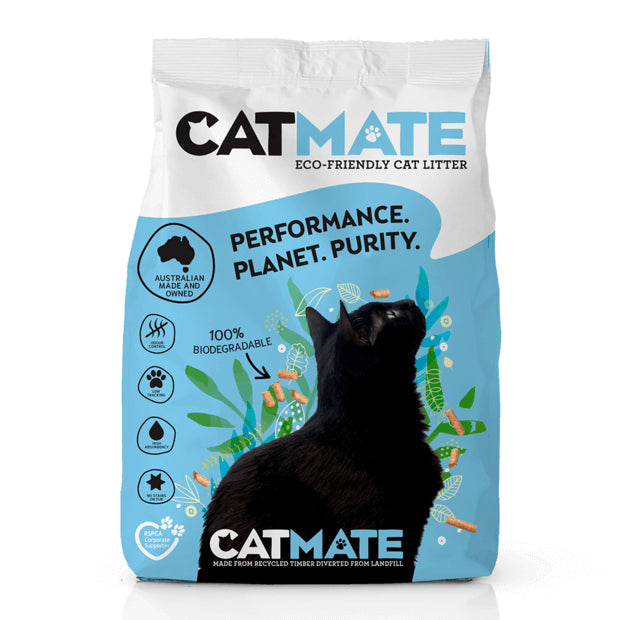 Catmate Wood Pellet Litter