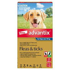 Advantix Blue Dogs 25kg+ 6pk