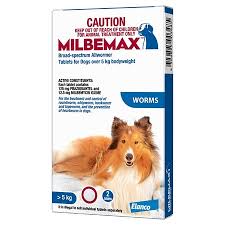 Milbemax for Dogs over 5kgs