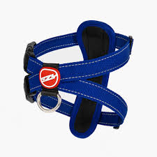 EzyDog Chest Plate Harness Blue