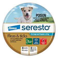 Seresto Flea and Tick Collar for Dogs up to 8kg