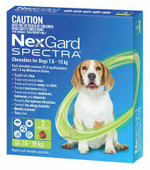 NEXGARD Spectra Green 7.6kg-15kg