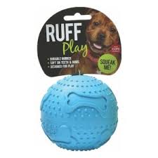 All Pet Ruff Play Squeaky Ball Large