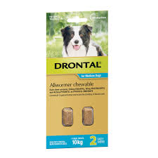 Drontal Blue for Medium Dogs up to 10kgs