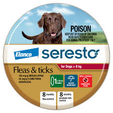 Seresto Flea and Tick Collar for Dogs over 8kgs