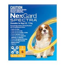 NEXGARD Spectra Yellow 3.6kg-7.5kg