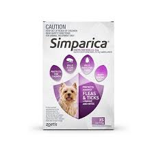 Simparica Purple for Dogs 2.6-5kgs