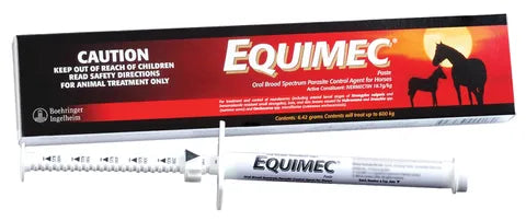 EQUIMEC PASTE HORSE WORMER 6.42G