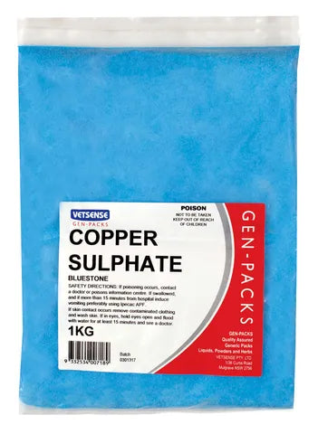 VETSENSE GEN-PACK COPPER SULPHATE