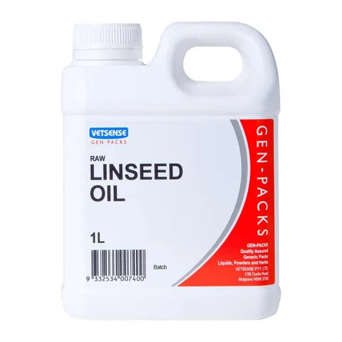 VETSENSE GEN-PACK LINSEED OIL