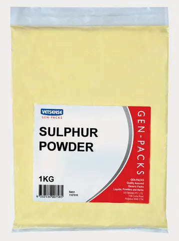 VETSENSE GEN-PACK SULPHUR 1KG