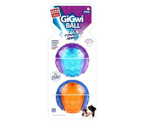 GiGwi Original Ball Multi-Pack 2pk