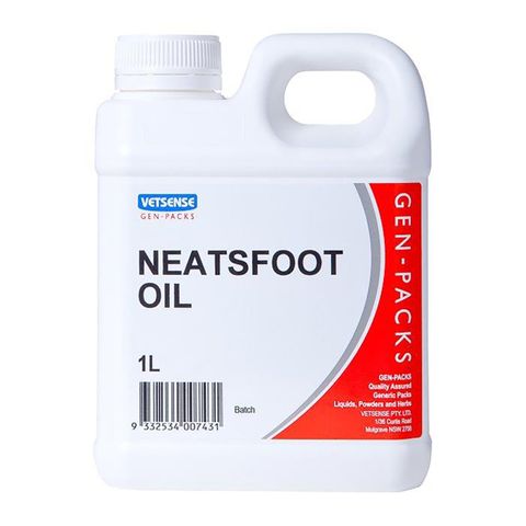 VETSENSE GEN-PACK NEATSFOOT OIL 1L