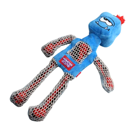 GiGwi Monster Rope Plush Toy Blue
