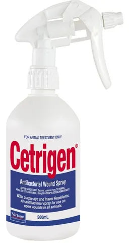 Cetrigen Antibacterial Wound Spray 500ml