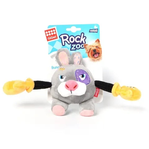 GiGwi Rock Zoo Boxer Rabbit