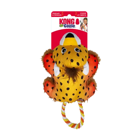 KONG Cozie Tuggz Cheetah