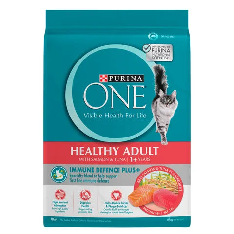 PURINA ONE Adult Dry Healthy Salmon & Tuna