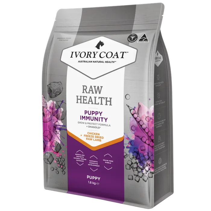 Ivory Coat Raw Health Puppy Chicken Immunity