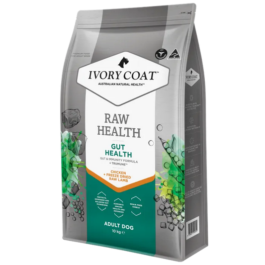 IVORY COAT RAW HEALTH ADULT CHICKEN GUT HEALTH