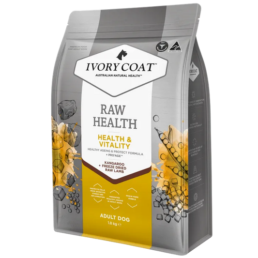 Ivory Coat Raw Health Adult Kangaroo Longevity