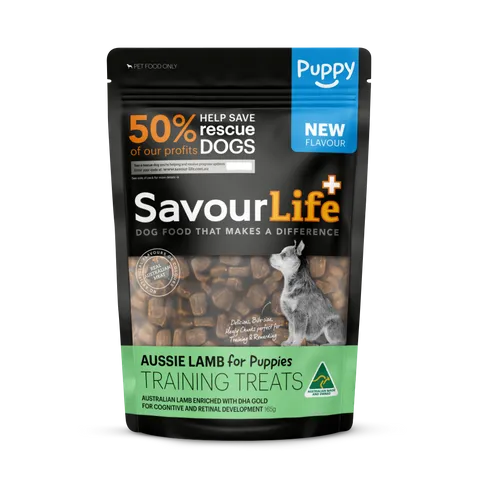 Savourlife Australian Lamb Puppy Training Treats 165g