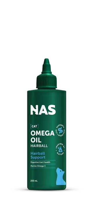 NATURAL ANIMAL SOLUTIONS CAT Omega Oil Hairball 200ml