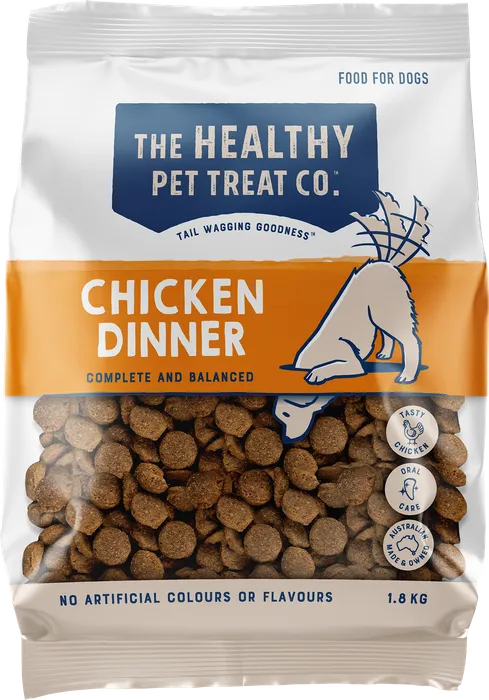 HEALTHY PET TREAT COMPANY Chicken Dinner Kibble 1.8kg