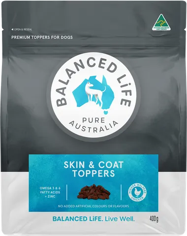 BALANCED LIFE Meaty Toppers Skin & Coat