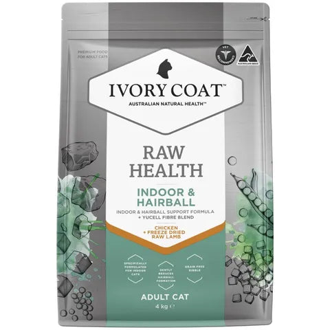 IVORY COAT RAW HEALTH CAT ADULT CHICKEN INDOOR