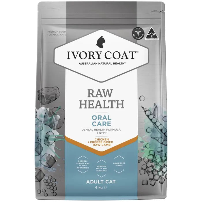 IVORY COAT RAW HEALTH CAT ADULT CHICKEN ORAL