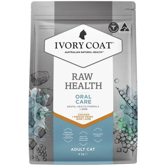 IVORY COAT RAW HEALTH CAT ADULT CHICKEN ORAL