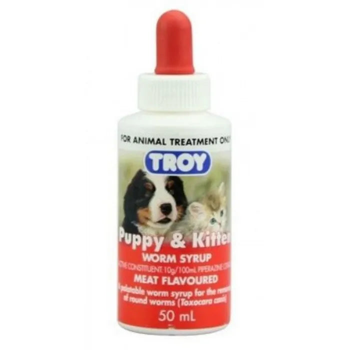 Troy Puppy and Kitten Worming Suspension