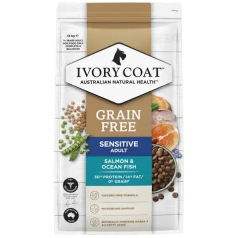 Ivory Coat™ Grain Free Adult Dog Salmon & Ocean Fish Dry Food
