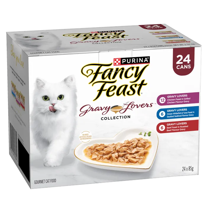 Fancy Feast Gravy Lovers Collection 24xx85g