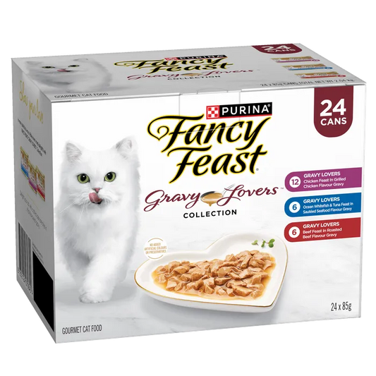 Fancy Feast Gravy Lovers Collection 24xx85g